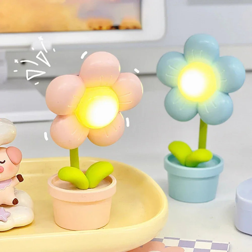 Kleine Bloem Tafellamp | Zacht & rustgevend licht - LampFlow