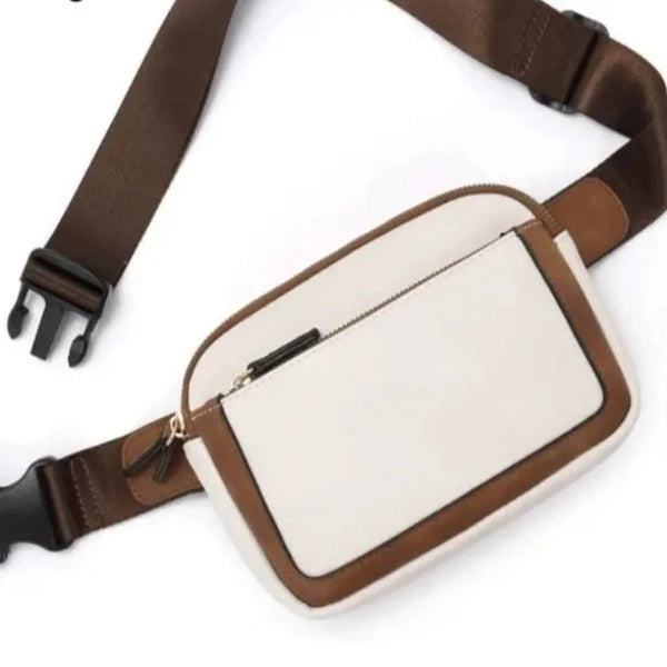 Kailie | Mode Mini Pu Lederen Heuptasje Met Verborgen Zak