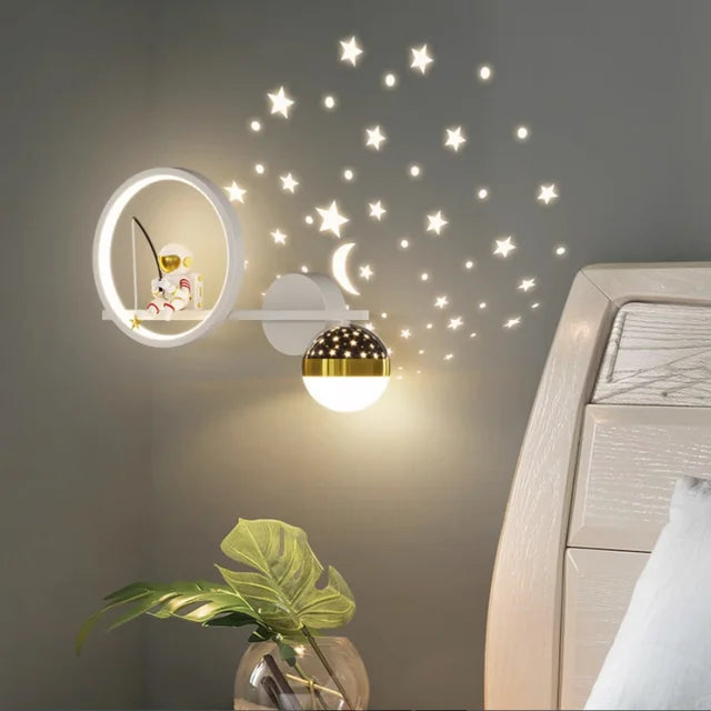 Moderne kinderwandlamp - AstroStart