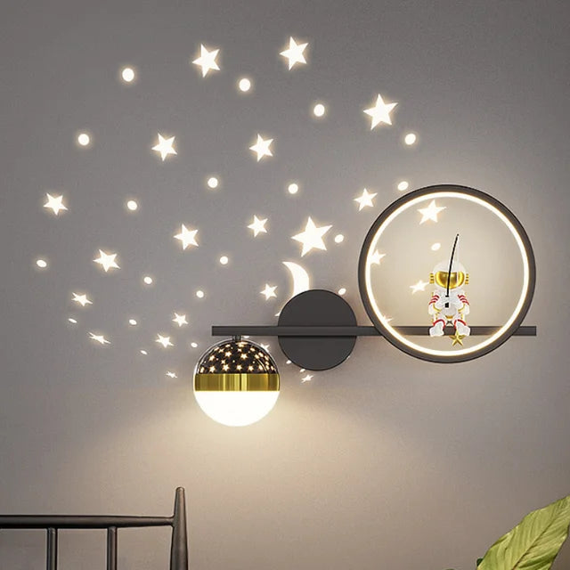 Moderne kinderwandlamp - AstroStart