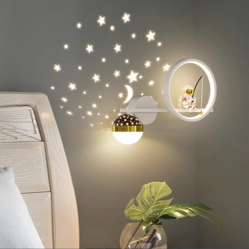 Moderne kinderwandlamp - AstroStart