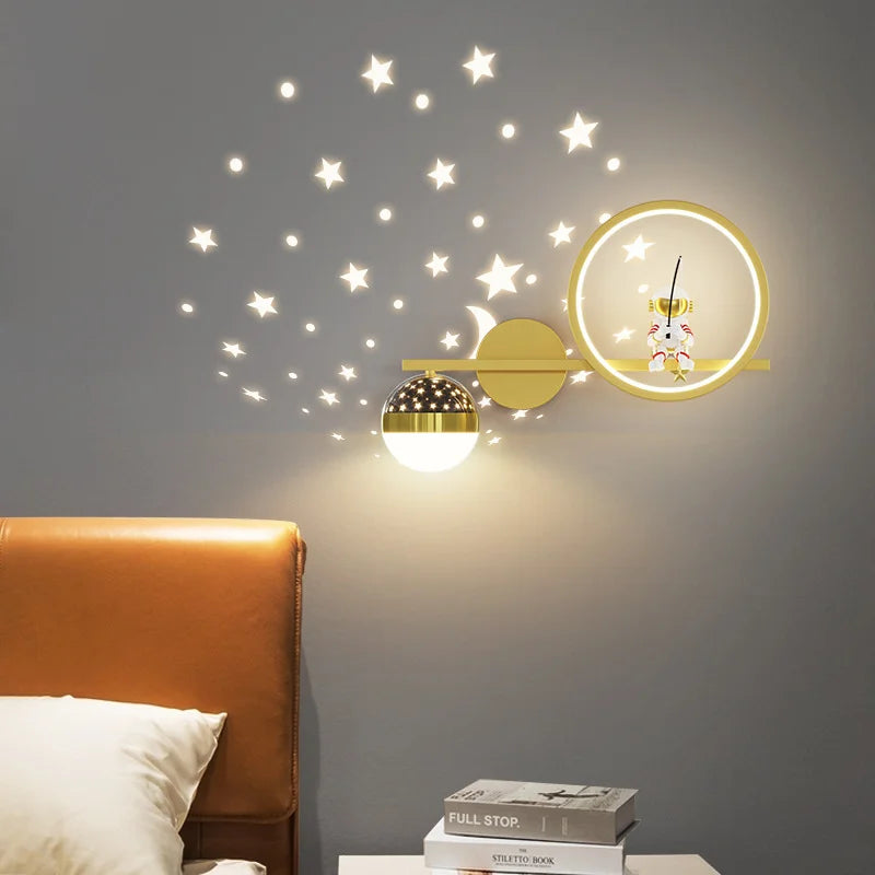 Moderne kinderwandlamp - AstroStart
