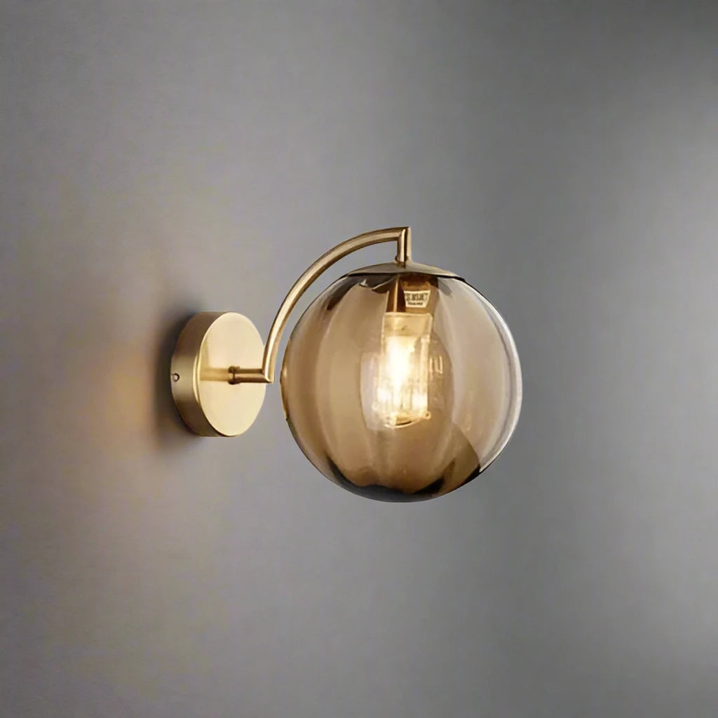 Moderne Glazen Wandlamp | Elegante en Hedendaagse Verlichting voor Stijlvolle Ruimtes  - CrystMural