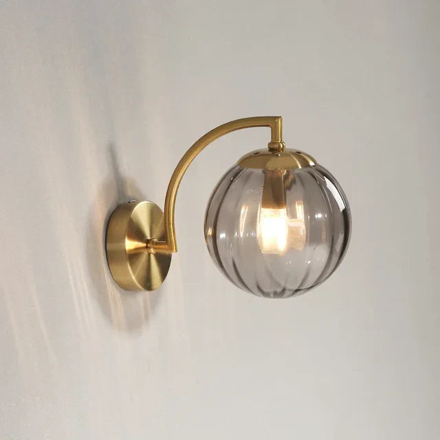 Moderne Glaswandlamp - Rystal