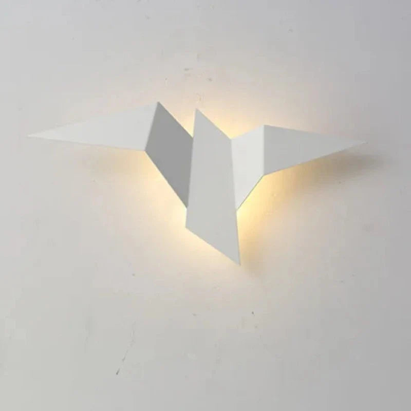 Ijzeren vogel wandlamp - ShinyFlight
