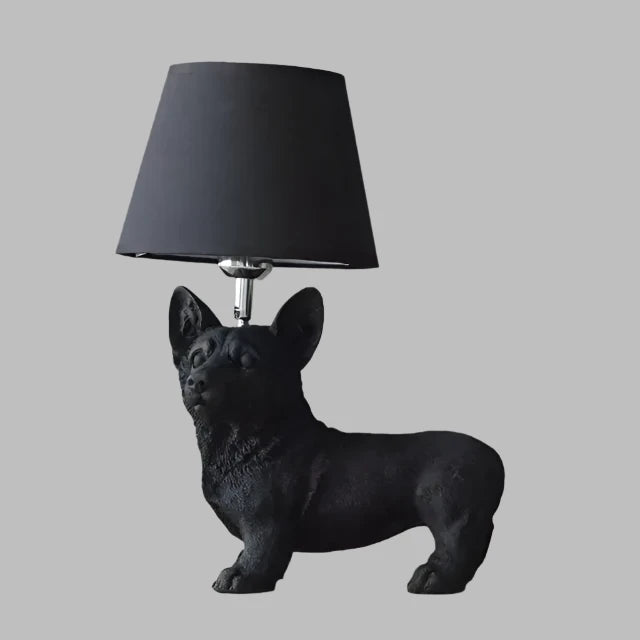 Schattige Puppy Paddenstoel Lamp - Saibh Mccoys