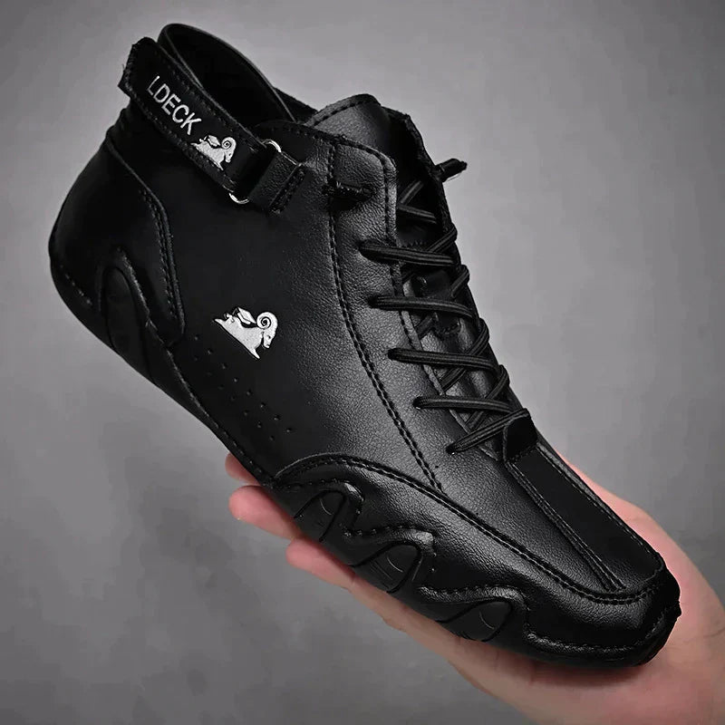 Ultra-Comfortabele Blotevoetsschoenen van Echt Leer - Breson