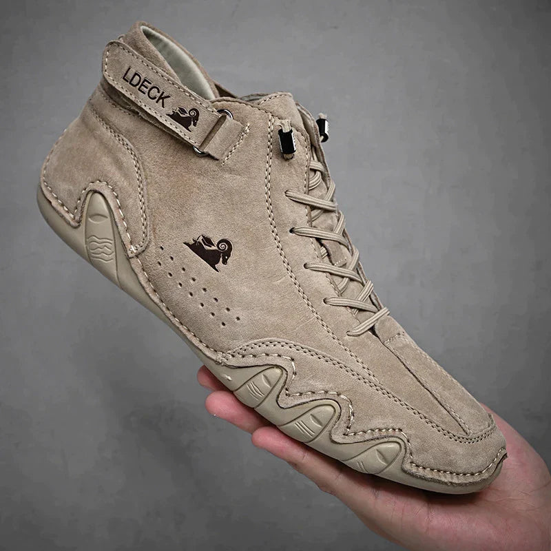 Ultra-Comfortabele Blotevoetsschoenen van Echt Leer - Breson