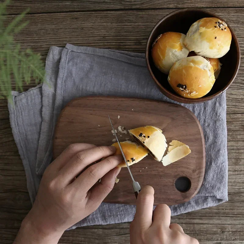Walnut | Nieuwe Snijplanken Zwart Walnoot | Hele Fruit Snijplank