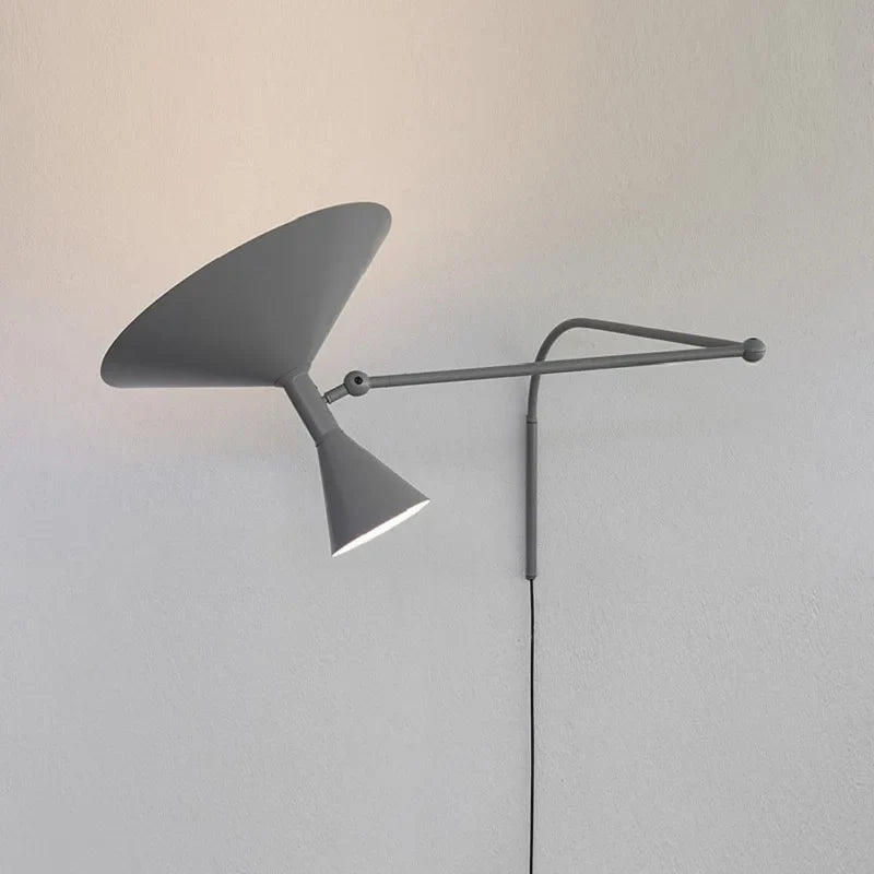 Rustieke Nordic Swing Wandlamp - FlexiLight