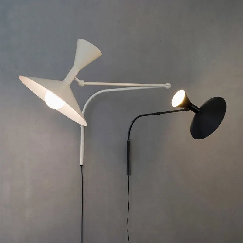 Rustieke Nordic Swing Wandlamp - FlexiLight