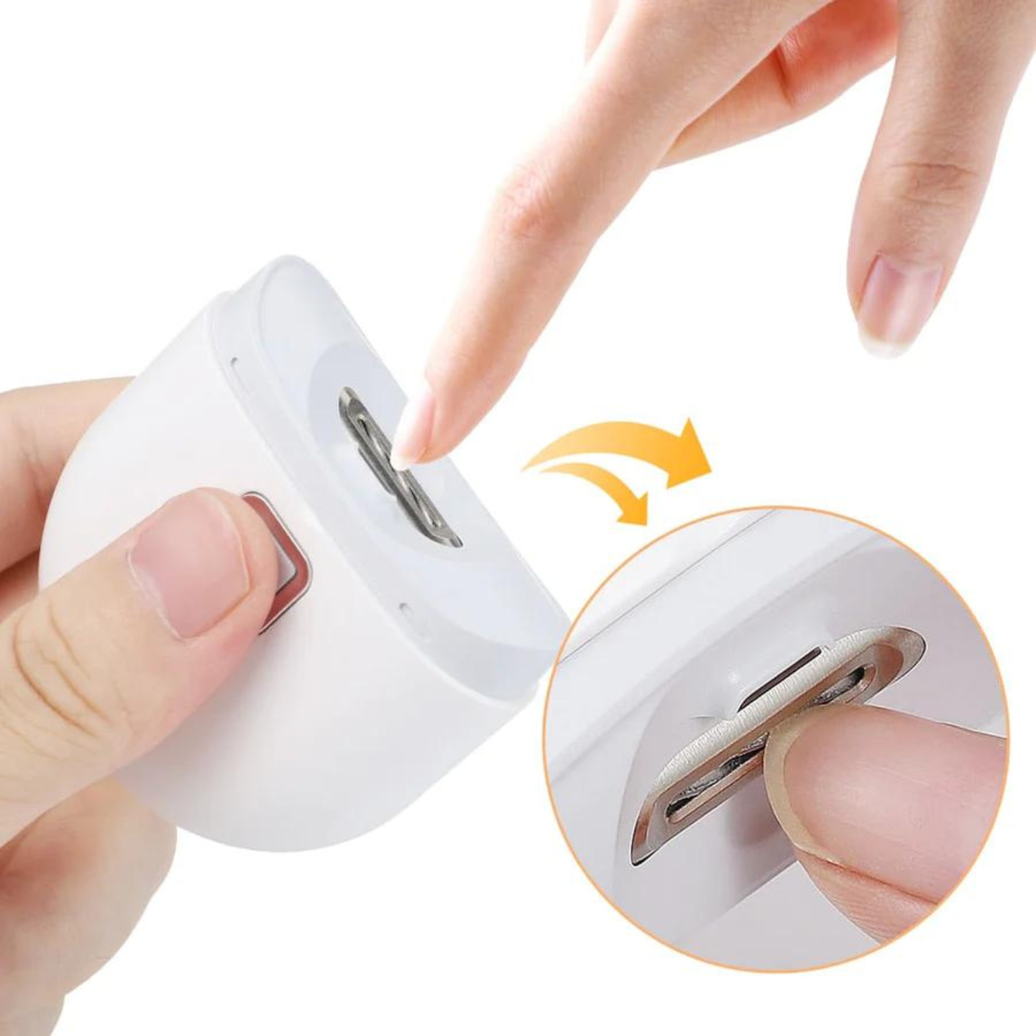 Elektrische nagelknipper met zaklamp functie - Nailan