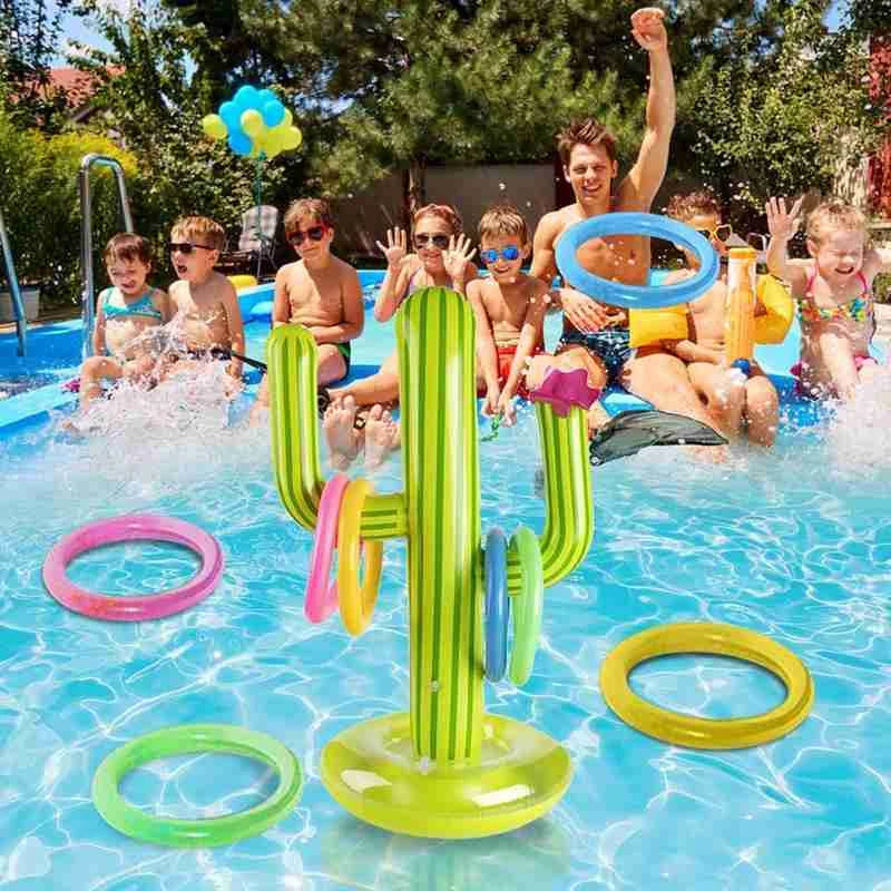 CactusFun - Opblaasbare Cactus Pool Speelset voor Barbecuefeestjes