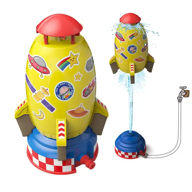 Rocket - Waterdruk interactief Raketspeelgoed voor Buiten