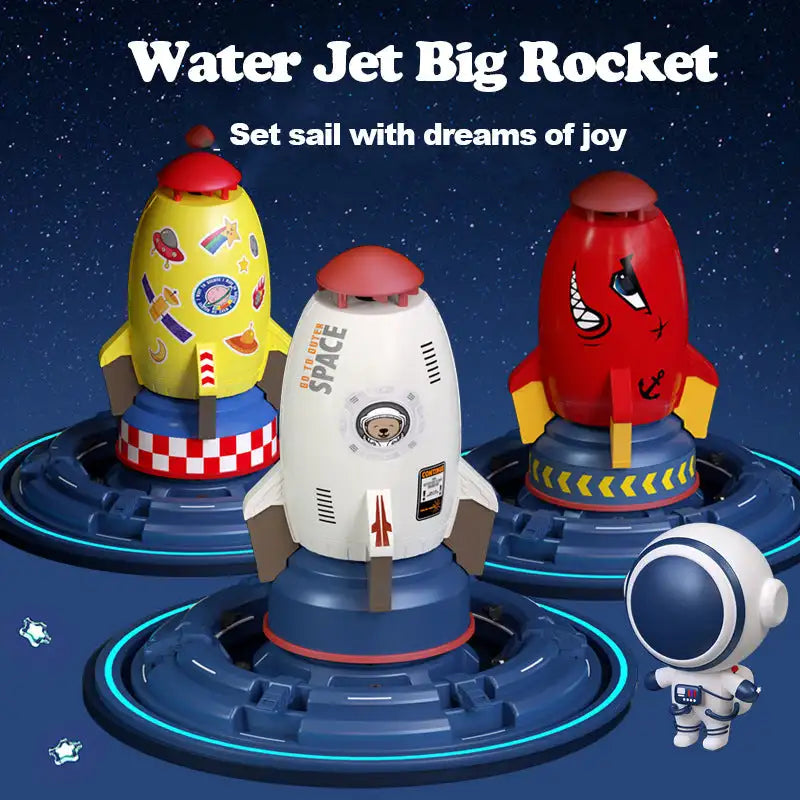 Rocket - Waterdruk interactief Raketspeelgoed voor Buiten