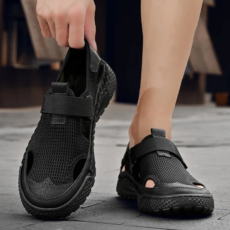 Handgemaakte Mesh Zomersandalen | Ademend & Lichtgewicht voor Warme Dagen - Raussa
