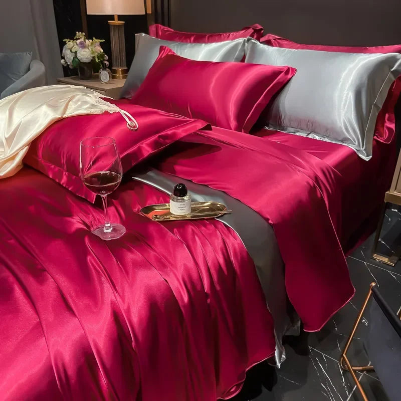 Luxe Zijden Set | Complete Zijden Beddengoed Set | SilkSoft