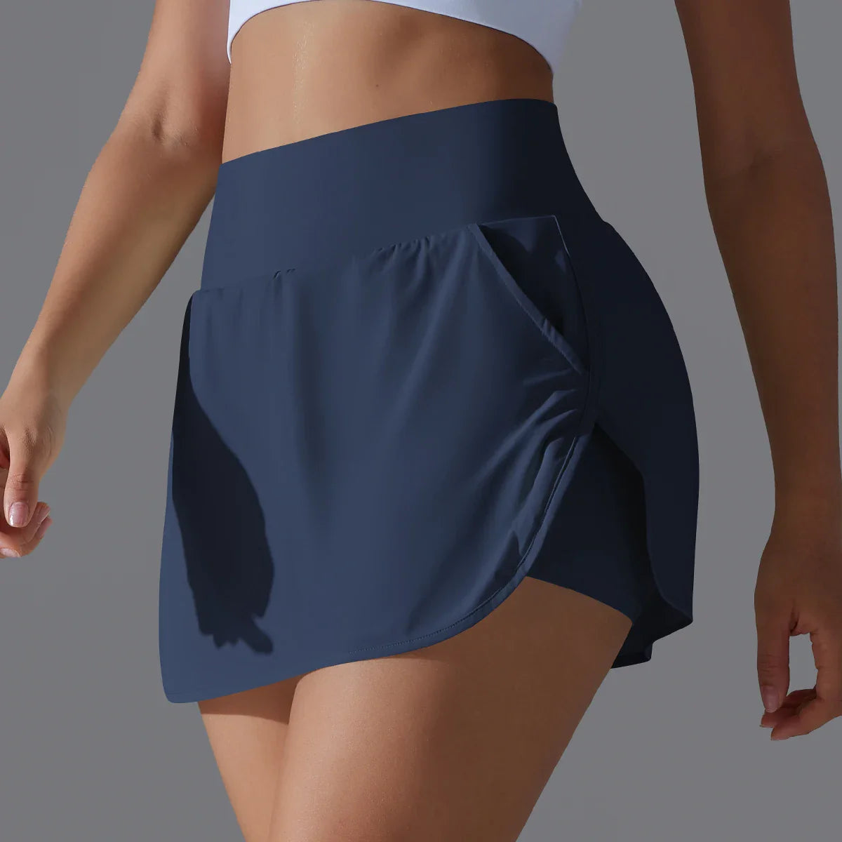 Ademende Hoge Taille Yoga Rok voor Dames | Perfect voor Tennis, Badminton & Fitness - Meckil