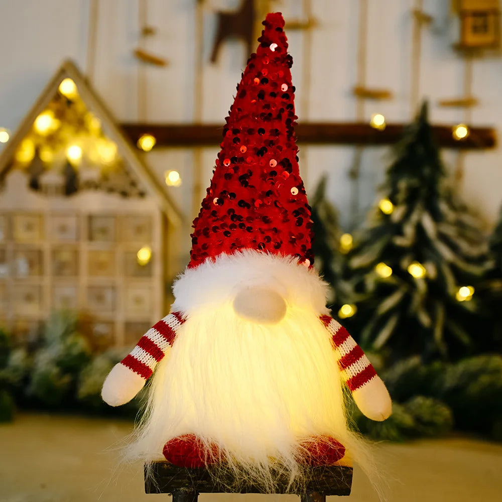 LED Kerst Elf Kabouter met Licht | Feestelijke Huisdecoratie voor Kerst en Nieuwjaar - LumiElf