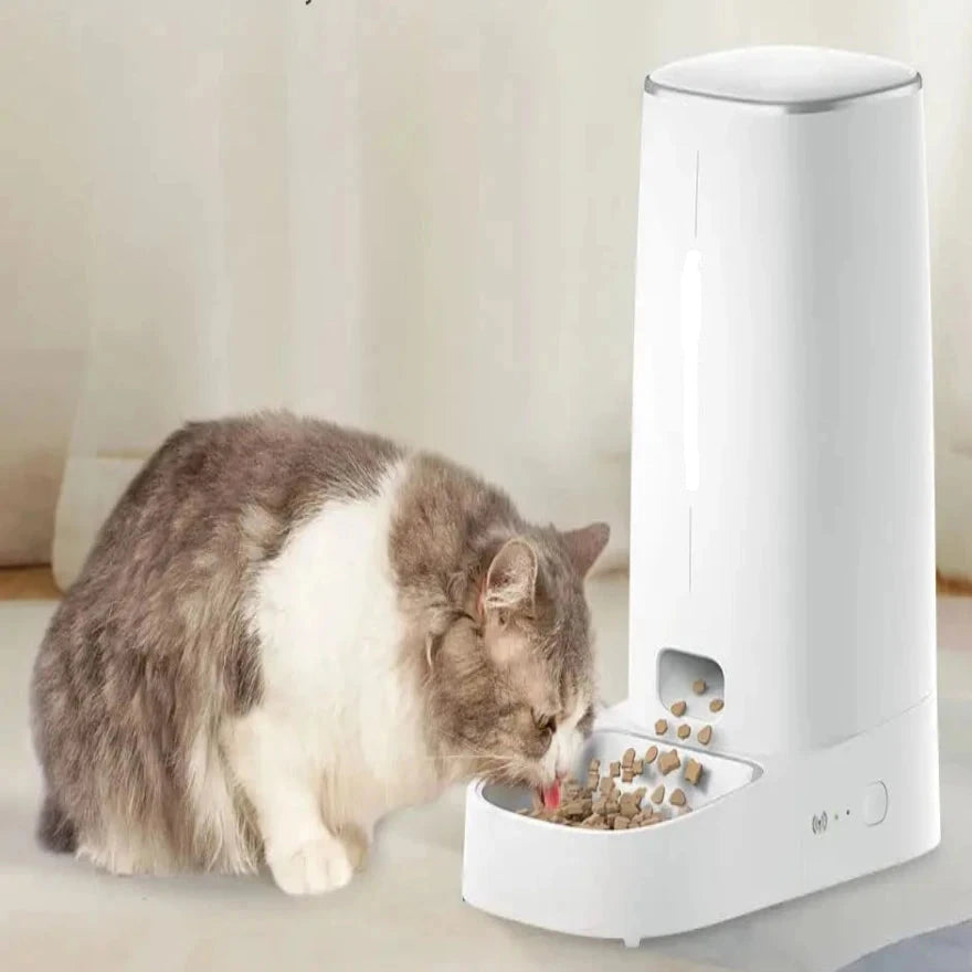 Voederbak voor katten en honden | Compatibiliteit van voerautomaat voor huisdieren en droogvoer - Zackary