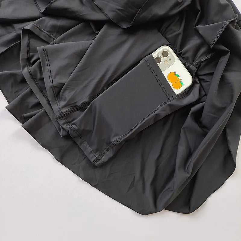 Dames 2-in-1 Sneldrogende Sportshorts | Hardlopen, Yoga & Fitness - Irmana