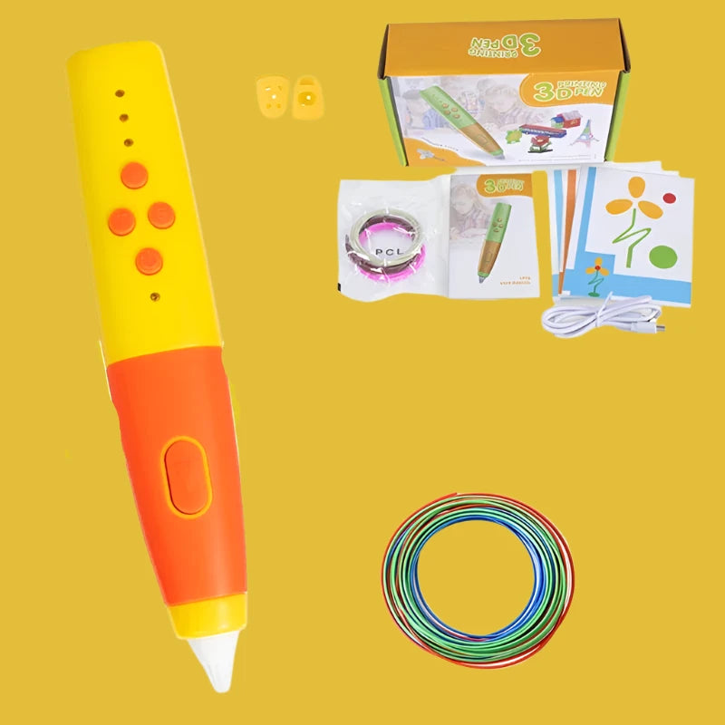 Creatieve 3D Pennenset voor Kinderen | Perfect Cadeau voor Verjaardagen & Kerstmis  - CadPen