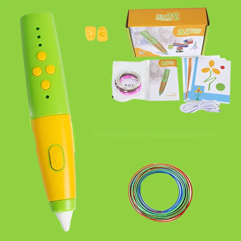 Creatieve 3D Pennenset voor Kinderen | Perfect Cadeau voor Verjaardagen & Kerstmis  - CadPen