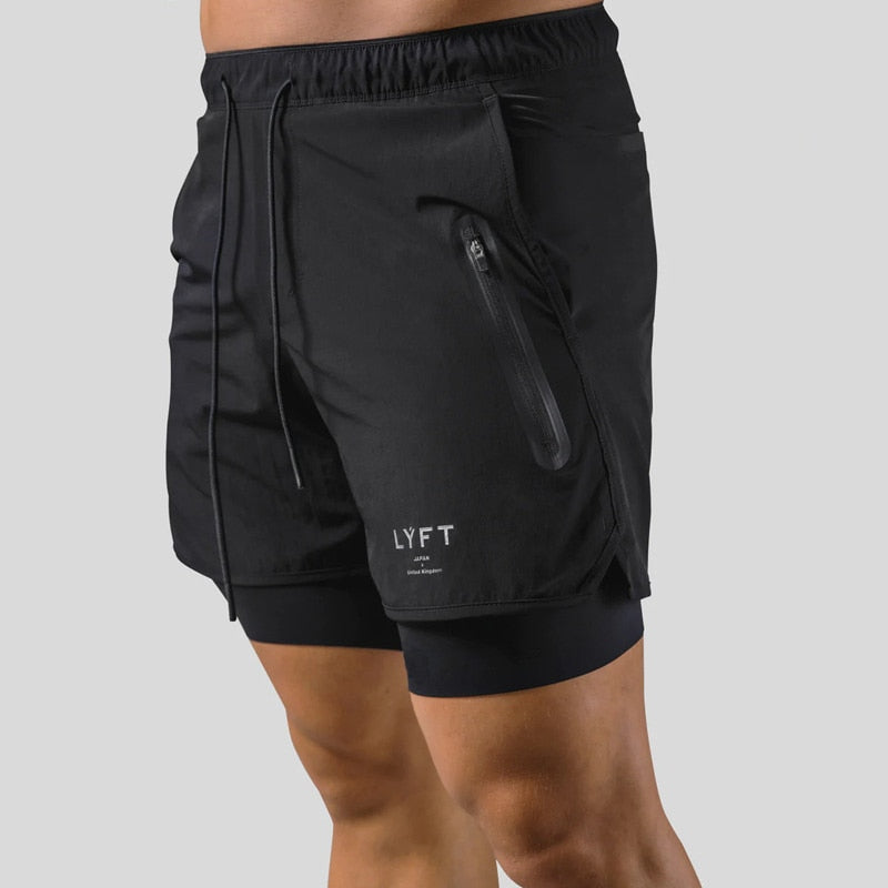 2-in-1 Sportieve Korte Broek | Perfect voor Elke Training - Elest