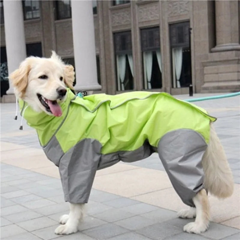 Herfst Waterdichte regenjas met capuchon voor honden -  Kane