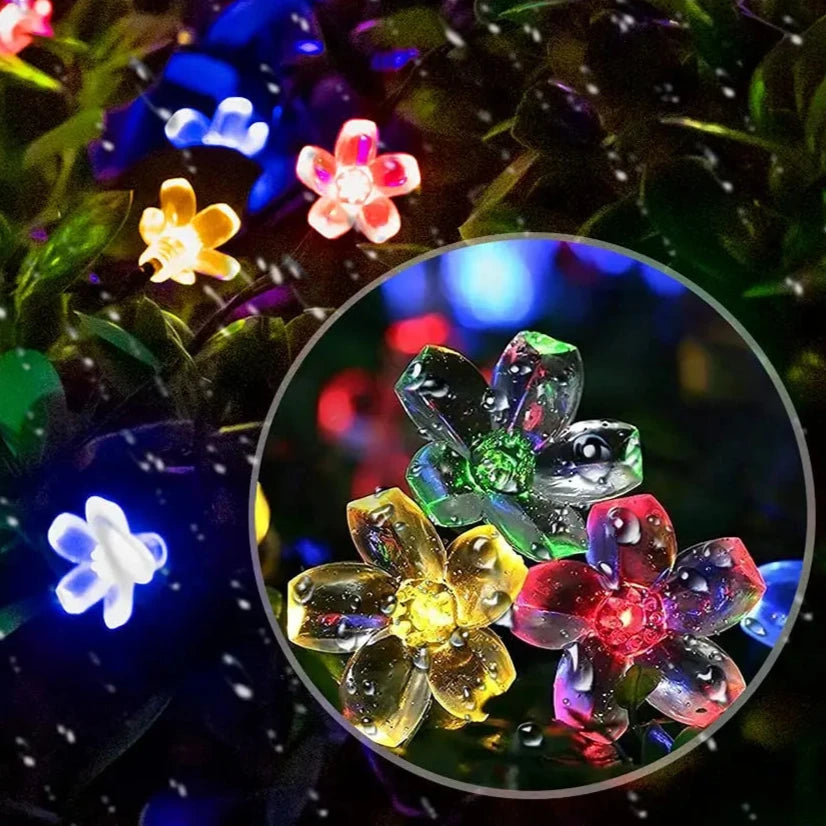 Waterdichte Solar bloem verlichting | Winter en kerst verlichting - Garlend