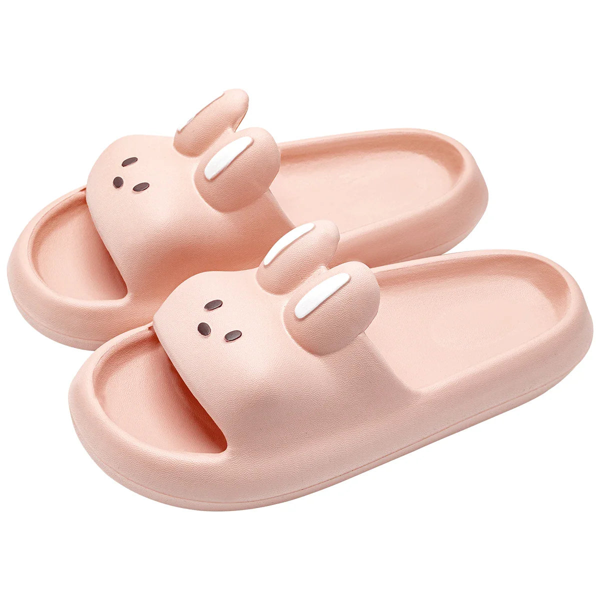 Uniseks Konijnen Gewatteerd Badslippers | Zacht & Pluizig Binnen Sandalen - Zoey