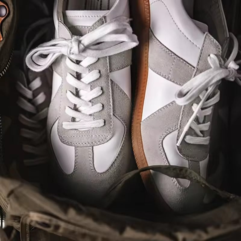 Vintage-Geïnspireerde Lage Top Trainers | Retro Sportschoenen voor Alledaagse Stijl - Thiro