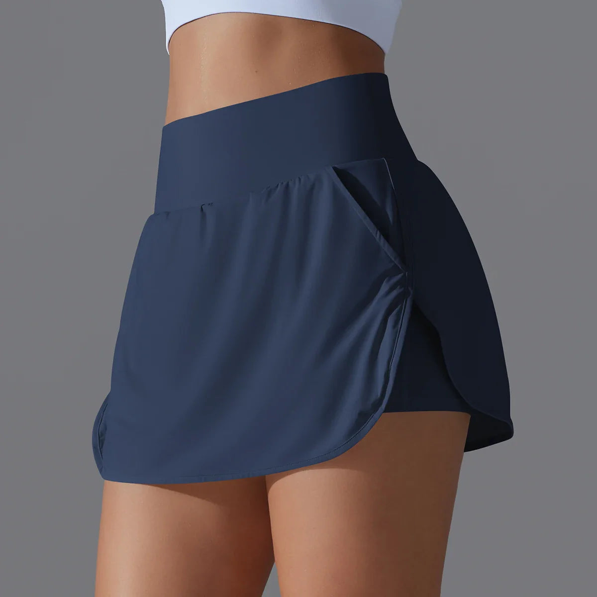 Ademende Hoge Taille Yoga Rok voor Dames | Perfect voor Tennis, Badminton & Fitness - Meckil