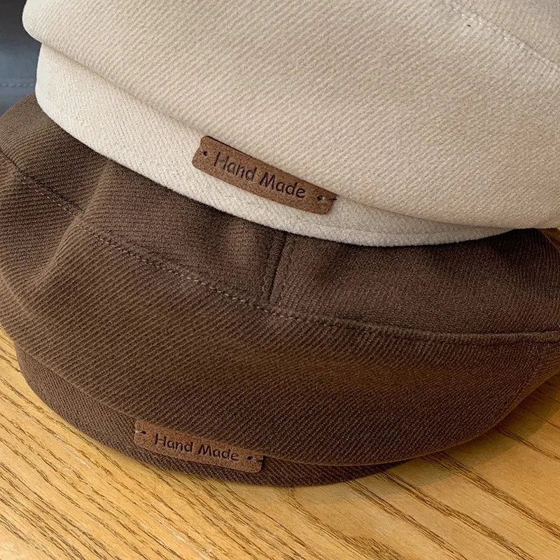 Klassieke Vintage barettenmuts voor dames - Yani