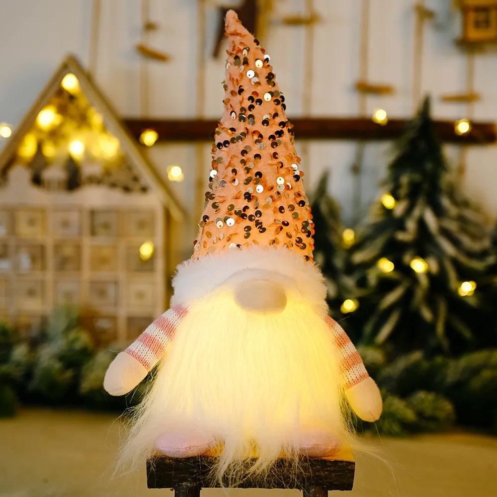 LED Kerst Elf Kabouter met Licht | Feestelijke Huisdecoratie voor Kerst en Nieuwjaar - LumiElf