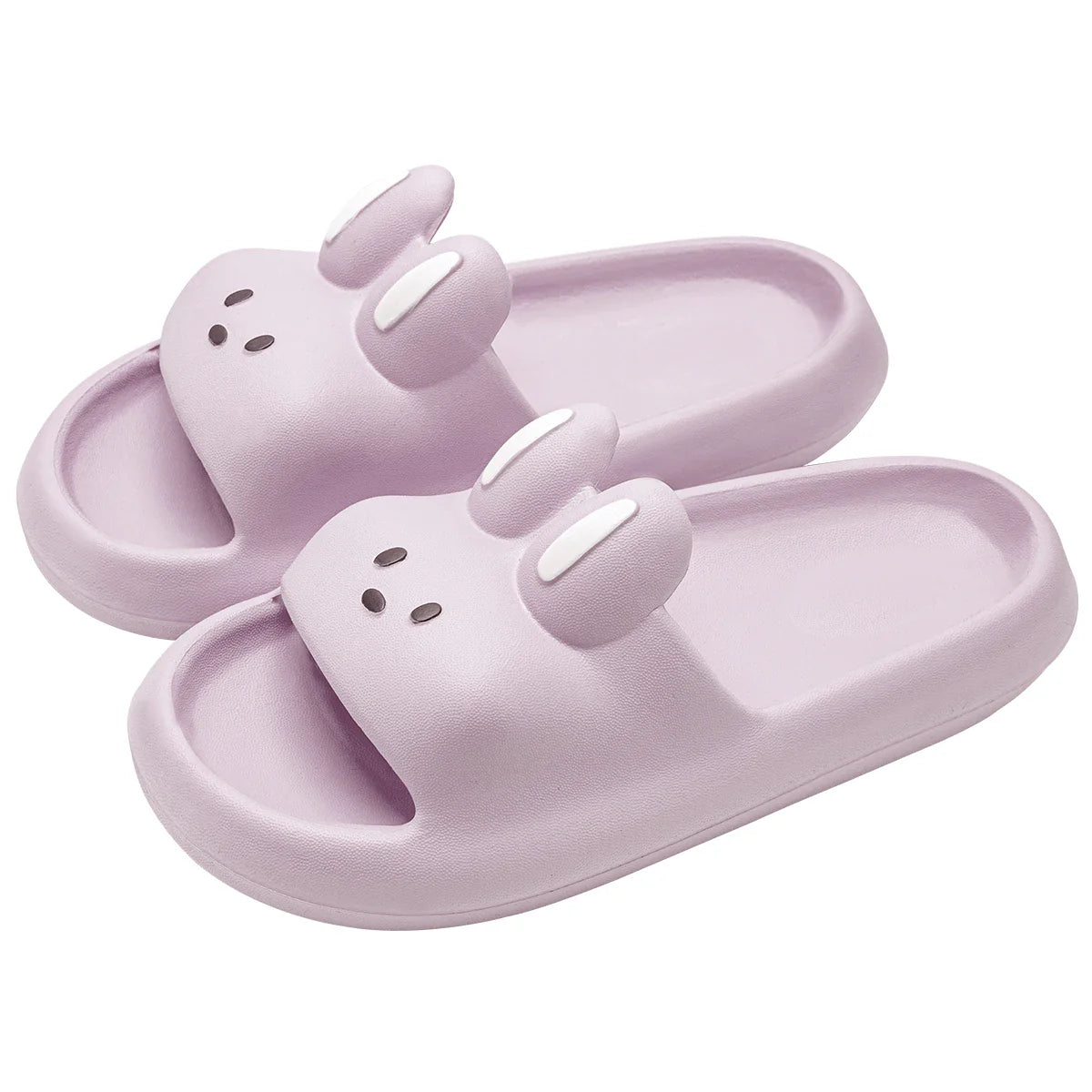 Uniseks Konijnen Gewatteerd Badslippers | Zacht & Pluizig Binnen Sandalen - Zoey
