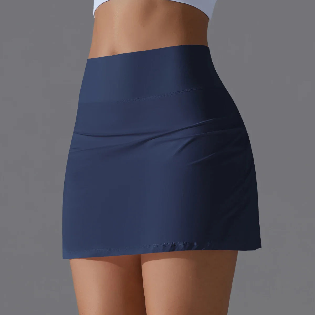 Dames Hoge Taille Tennis & Badminton Rok | Ademend, Sneldrogend & met Binnenbroekje - Nertine