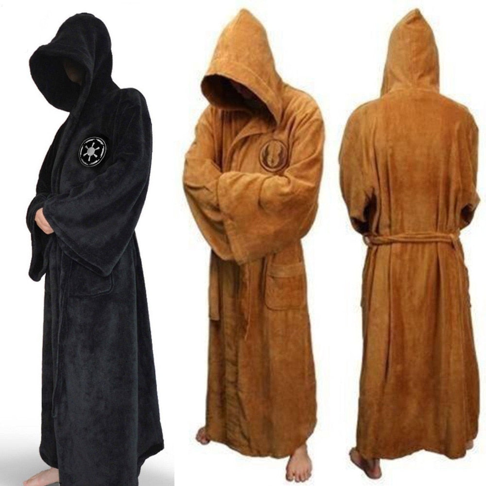 Lange Flanellen Badjas voor Heren | Warm, Absorberend en Stijlvol - Bronrov