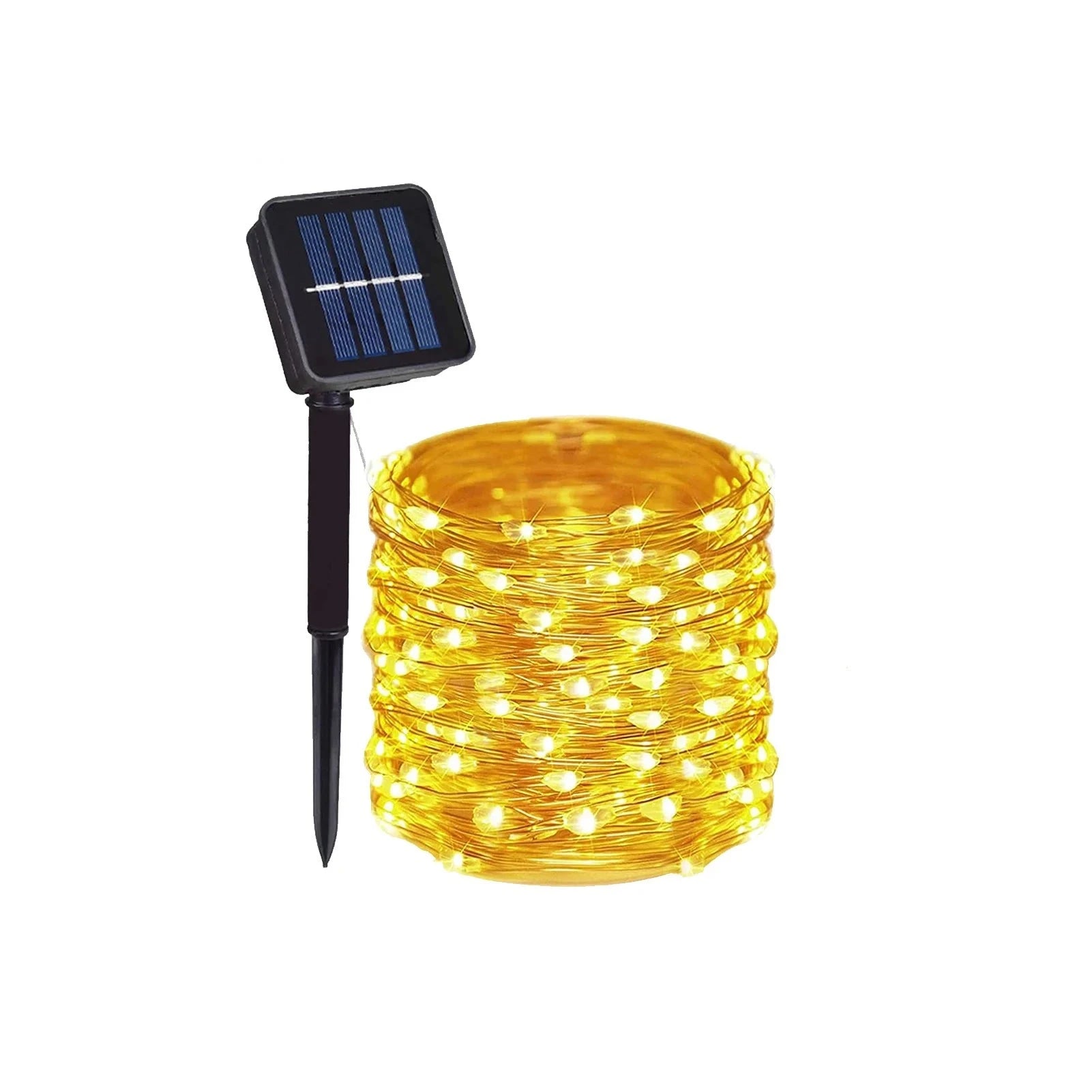 Zonne-LED Buitenfeestverlichting | Waterdichte Tuin Sprookjeslampen voor Kerstmis, Kamperen & Feesten - EcoTwinkle