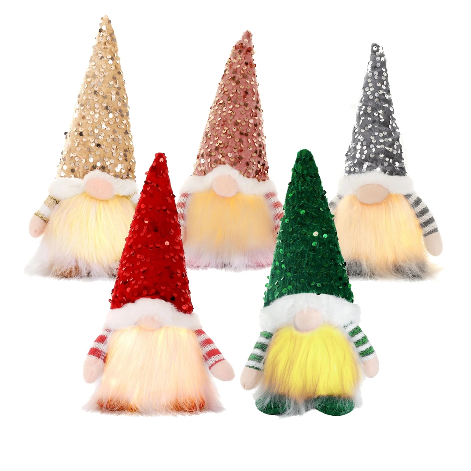 LED Kerst Elf Kabouter met Licht | Feestelijke Huisdecoratie voor Kerst en Nieuwjaar - LumiElf