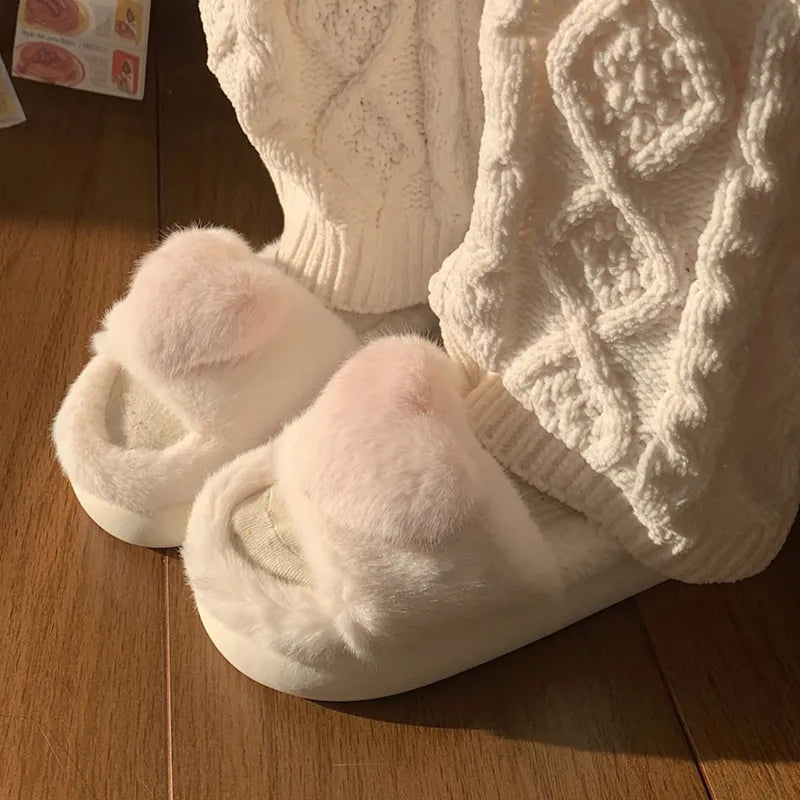 Hart pantoffels | Donzig en warm - Choe