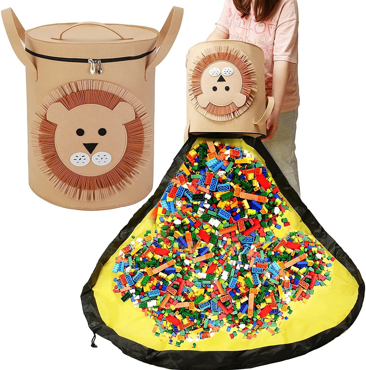 MatToys - Speelgoed kleed en opbergdoos in een!