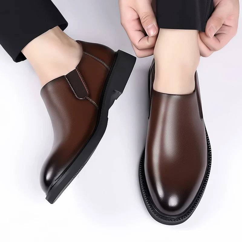 Heren Formele Oxford Schoenen | Premium Italiaans Leer voor Business & Bruiloften - Lanville