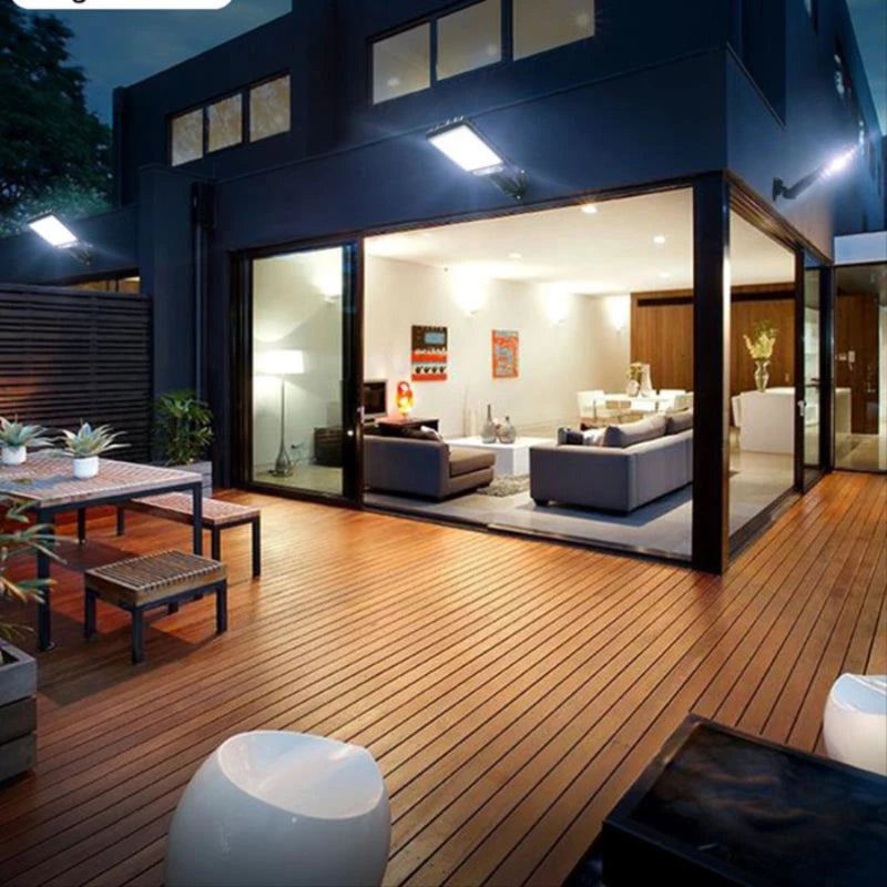 Solar Muurverlichting met bewegingssensor | tuin- en straatverlichting | led-zonneverlichting - DoorLed