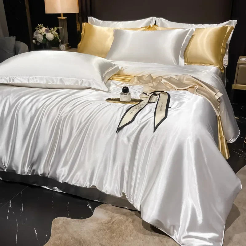 Luxe Zijden Set | Complete Zijden Beddengoed Set | SilkSoft