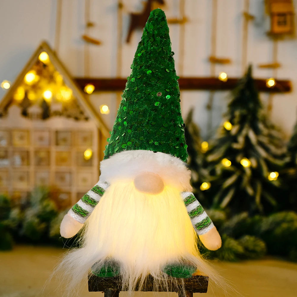 LED Kerst Elf Kabouter met Licht | Feestelijke Huisdecoratie voor Kerst en Nieuwjaar - LumiElf