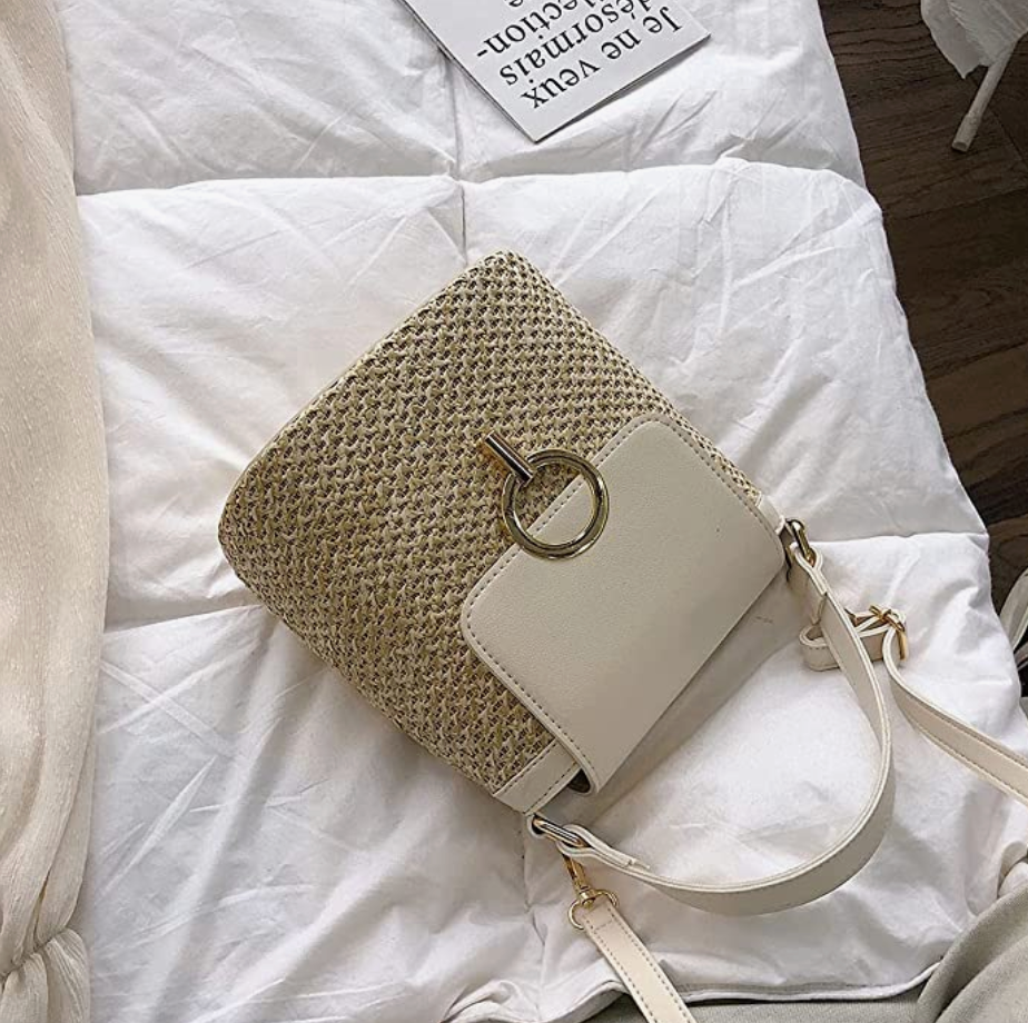 Myla - Handtas van stro, strandtas chic voor de zomer