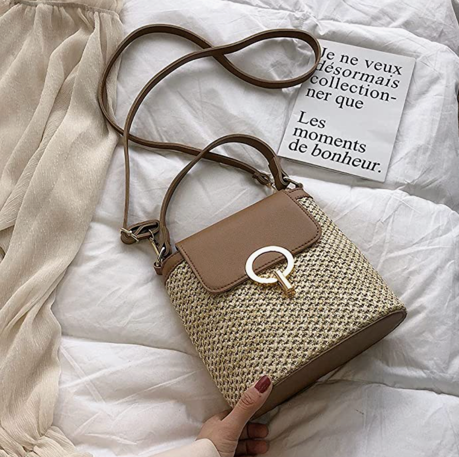 Myla - Handtas van stro, strandtas chic voor de zomer