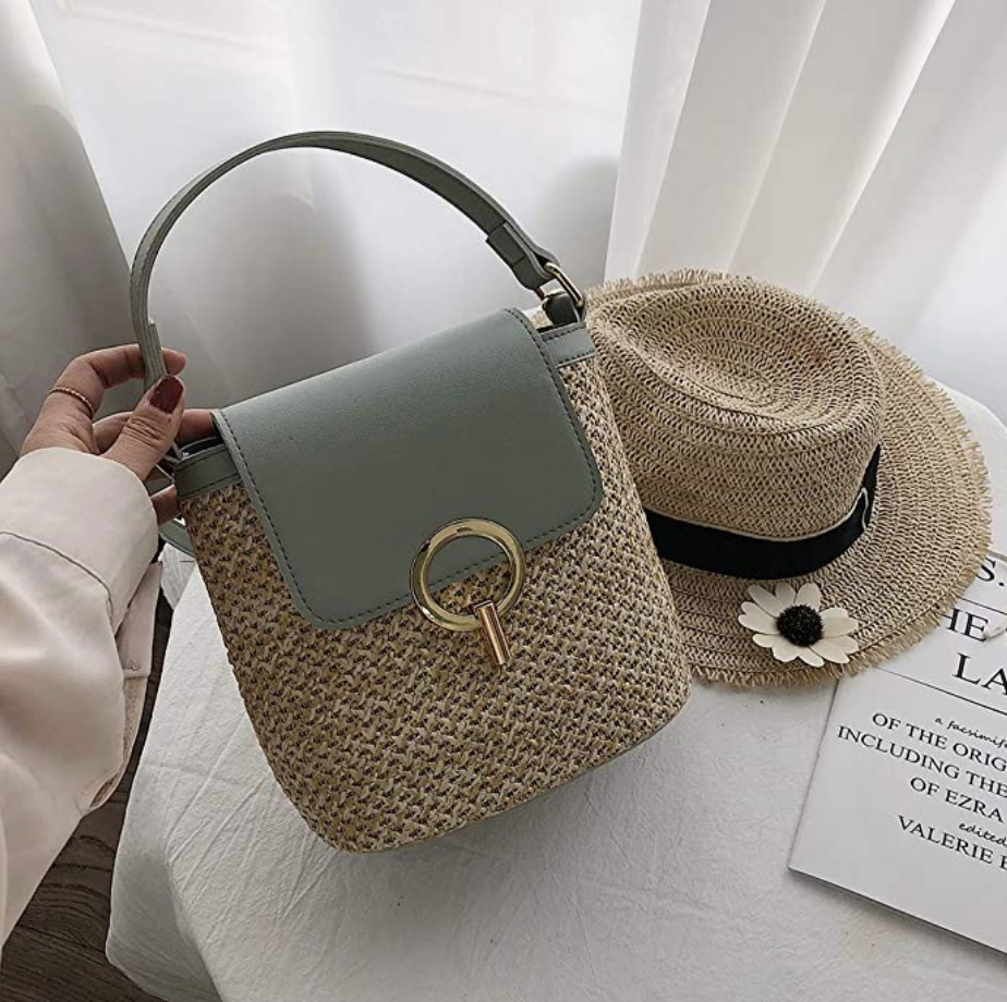 Myla - Handtas van stro, strandtas chic voor de zomer