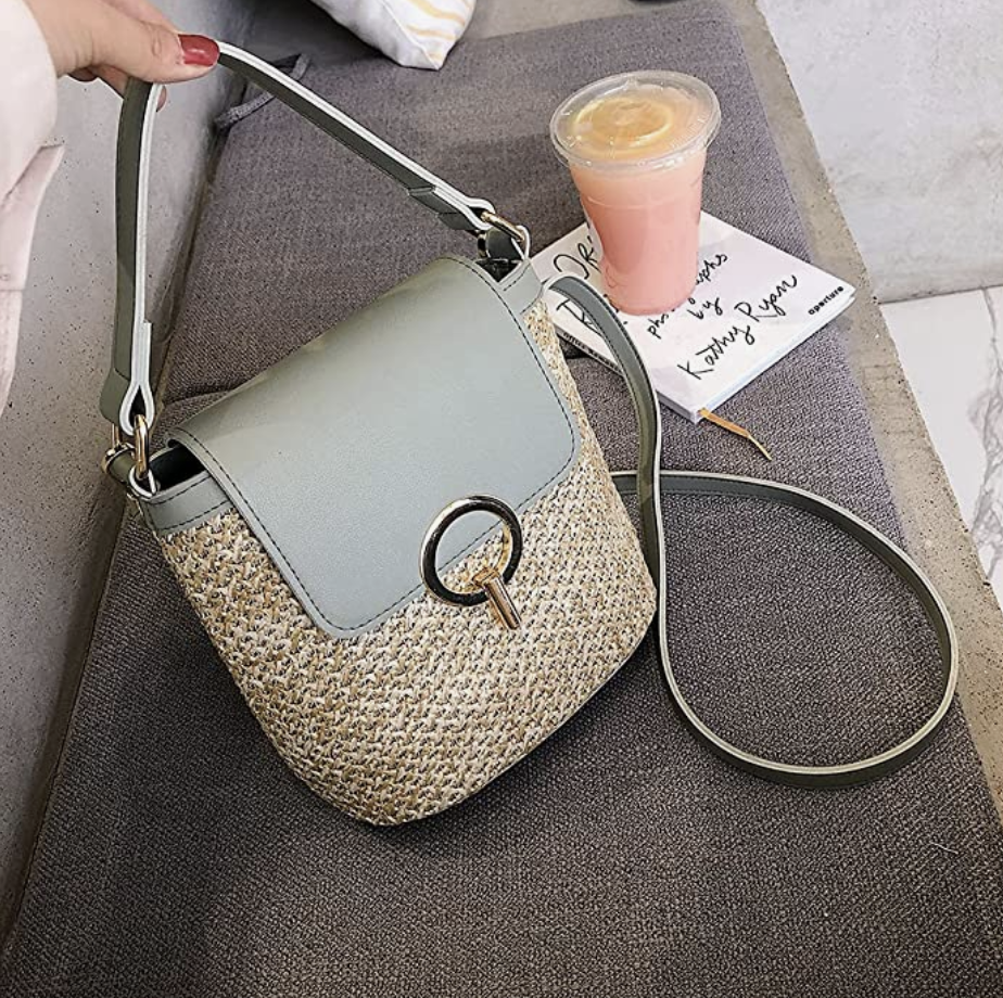 Myla - Handtas van stro, strandtas chic voor de zomer